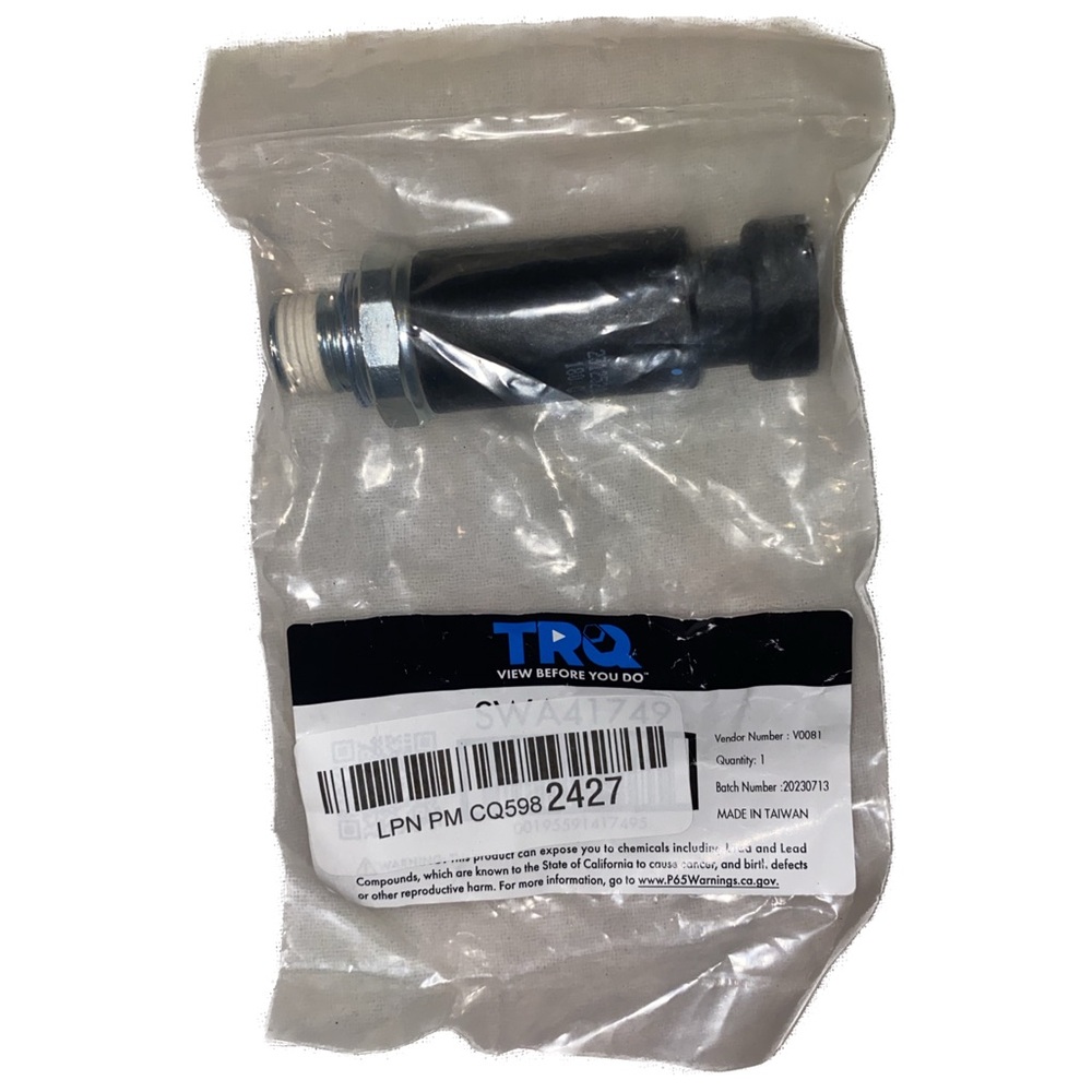 TRQ Oil Pressure Switch for Cadillac/Chevrolet/GMC/Pontiac with Gauge #SWA41749